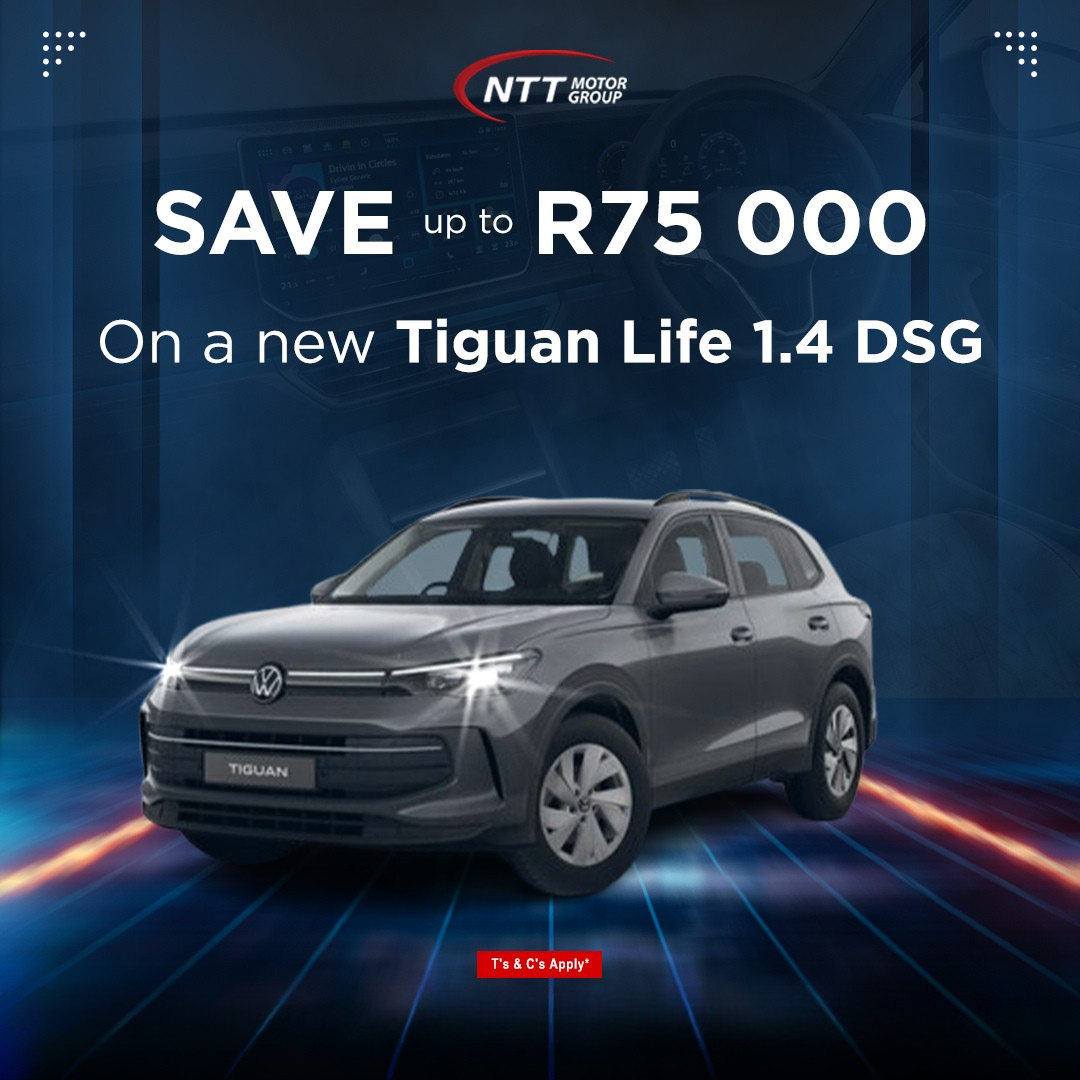 SAVE up to R75 000 image from NTT Volkswagen Krugersdorp