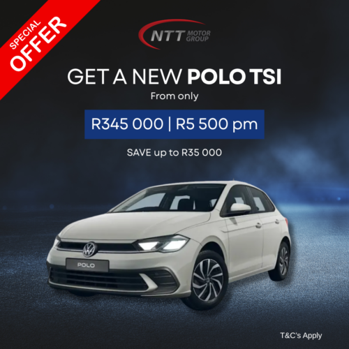 GET A NEW POLO TSI image from NTT Volkswagen Krugersdorp