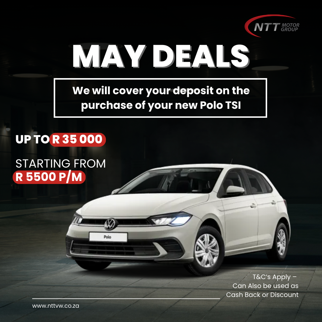 MAY DEALS image from NTT Volkswagen Krugersdorp