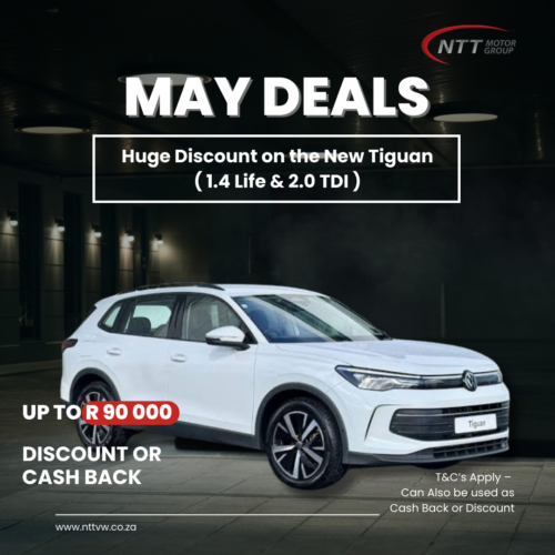 MAY DEALS image from NTT Volkswagen Krugersdorp