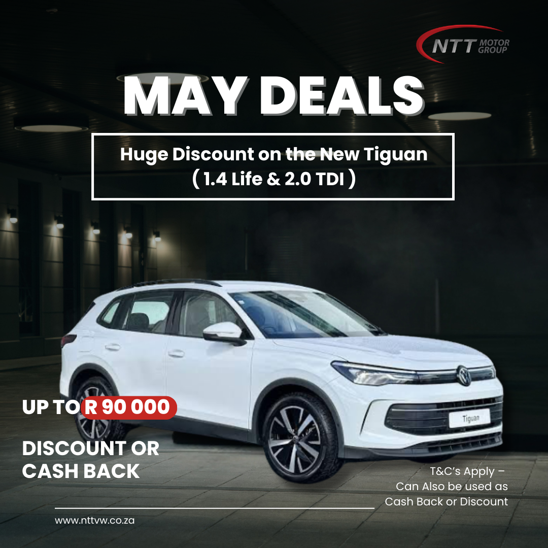 MAY DEALS image from NTT Volkswagen Krugersdorp