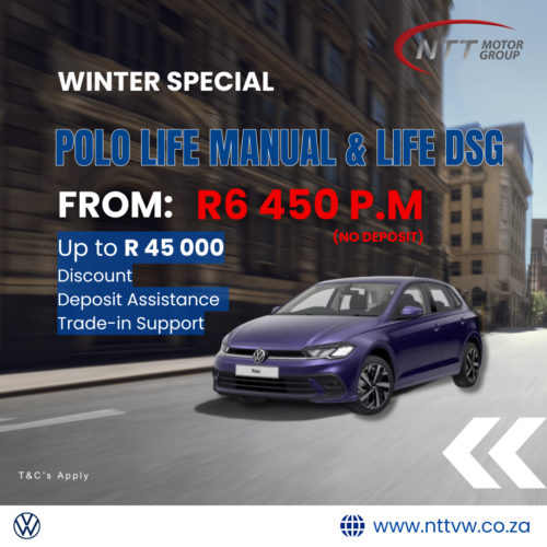 POLO LIFE MANUAL & LIFE DSG image from NTT Volkswagen Krugersdorp