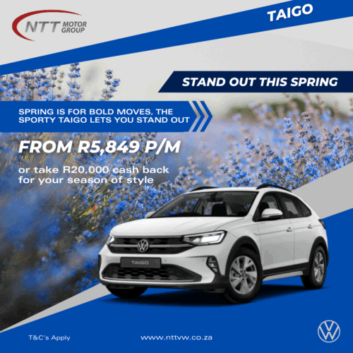 STAND OUT THIS SPRING image from NTT Volkswagen Krugersdorp